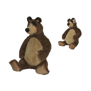 Simba Máša a medvěd Plyšový medvěd 50 cm sedící