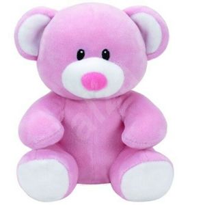 Meteor Baby Ty PRINCESS - růžový medvěd 15 cm
