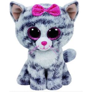 Meteor Beanie Boos KIKI - šedá kočka 15 cm