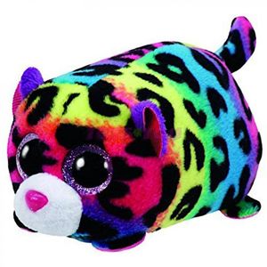 Meteor Teeny Tys Flippables JELLY - barevný leopard 10 cm