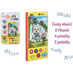 TEDDIES Veselý Mobil Telefon plast česky mluvící 