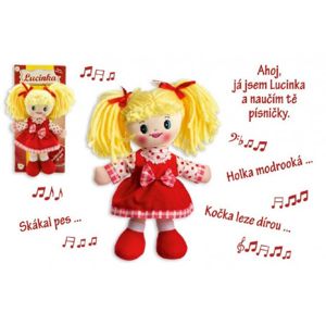Teddies panenka Lucinka - česky zpívající