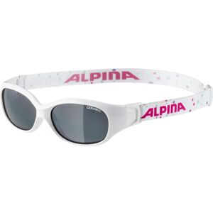Alpina Sports Flexxy Kids - white/dots gloss