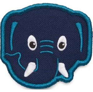 Affenzahn Velcro badge Elephant - blue