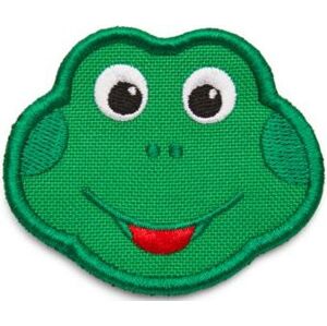 Affenzahn Velcro badge Frog - green