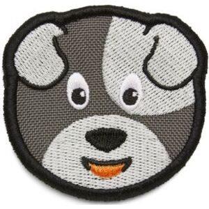 Affenzahn Velcro badge Dog - grey