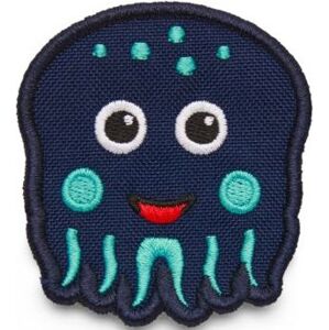 Affenzahn Velcro badge Octopus - blue