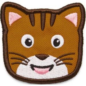 Affenzahn Velcro badge Cat - brown