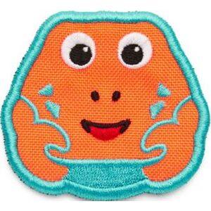 Affenzahn Velcro badge Crab - orange