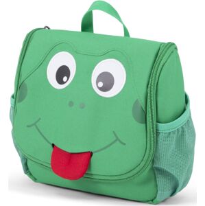 Affenzahn Kids Toiletry Bag Finn Frog - green