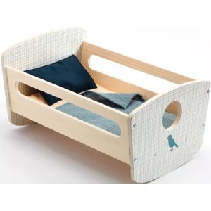 Djeco Dolls - Bed time Rocking bed Blue Night