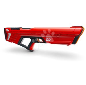 Vodní pistole s manuálním nabíjením vodou SpyraGO Red Spyra s elektronickým indikátorem stavu baterie a dostřelem 8 metrů červená od 8 let