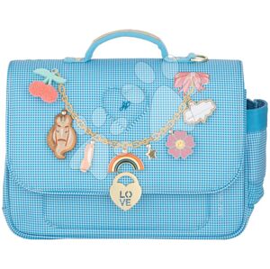 Školní aktovka It Bag Mini Vichy Love Blue Jeune Premier ergonomická luxusní provedení 27*32 cm