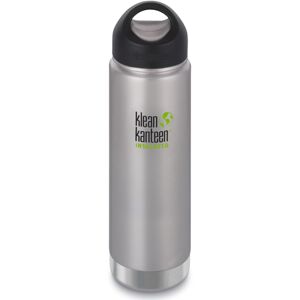 Klean Kanteen Insulated Wide w/Wide Loop Cap - brushed stainless 592 ml