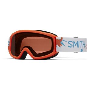 Dětské lyžařské brýle Smith Sidekick - neon orange dinos/RC36