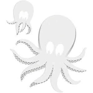 Reflective Berlin Reflective Decals - Octopus - white