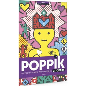 Poppik Samolepkový plakát-Pop Art