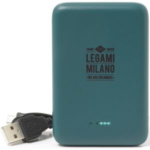 Legami Wireless Power Man - Wireless Power Bank - Petrol Blue