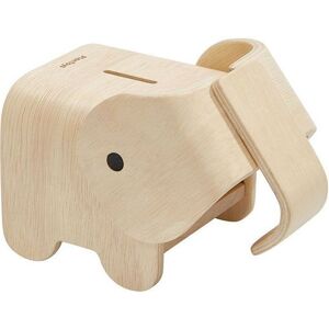 Plan Toys Dětská dřevěná Kasička - slon