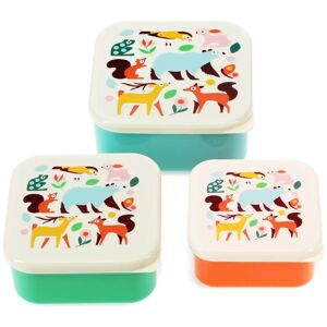 Rex London Snack boxes (set of 3) – Woodland
