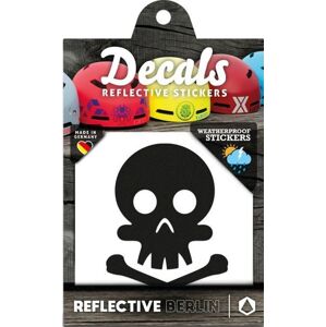 Reflective Berlin Reflective Decals - Skull - black