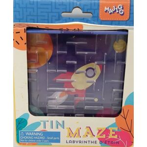 Majigg Tin maze game - space